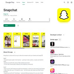 Snapchat - Apps on Google Play