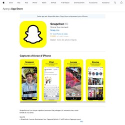 ‎Snapchat dans l’App Store