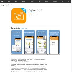 ‎SnapType Pro on the App Store