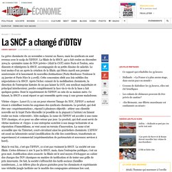 La SNCF a changé d'iDTGV
