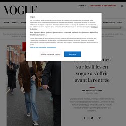 10 sneakers vues sur les filles en vogue à s'offrir avant la rentrée