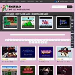 Play Retro Super Nintendo / SNES / Super Famicom games online in your web browser free