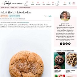 Soft & Thick Snickerdoodles - Sally's Baking Addiction