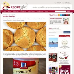 Snickerdoodles Recipe