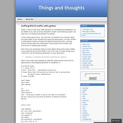 Sniffing RS232 traffic with python « Things and thoughts