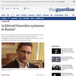 Is Edward Snowden a prisoner in Russia?