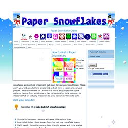Paper Snowflakes.com
