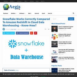 Information about Snowflake protection data warehousing with features