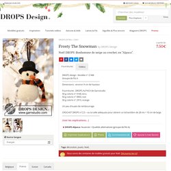 Frosty The Snowman / DROPS Extra 0-801 - Modèles crochet gratuits de DROPS Design