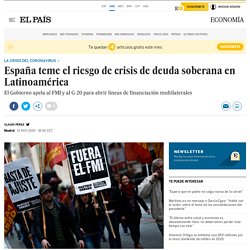 España teme el riesgo de crisis de deuda soberana en Latinoamérica