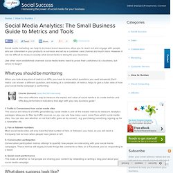 Social Media Analytics: The Small Business Guide to Metrics and Tools