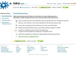 Social Bookmarking - folkd.com