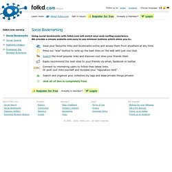 Social Bookmarking - folkd.com