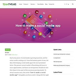 Create your Mobile App - Teamtweaks