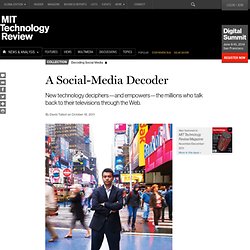 A Social-Media Decoder