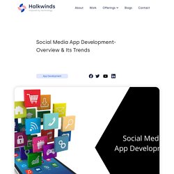Social Media App Development - Halkwinds