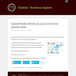 ChloLab pour la Social Media Week