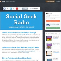 Social Geek Radio
