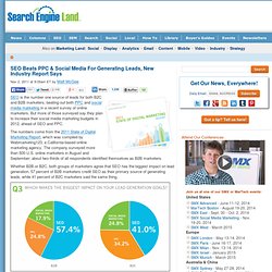 SEO Beats PPC & Social Media For Generating Leads, New Industry Report Says