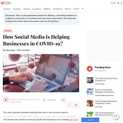 How Social Media is Helping Businesses in COVID-19?