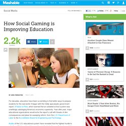 How Social Gaming is Improving Education