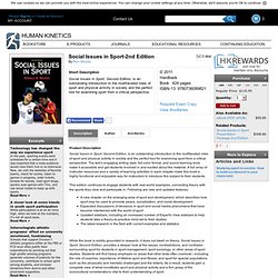 Social Issues in Sport-2nd Edition - Ron Woods