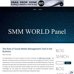 The Role of Social Media Management Tool in the Business