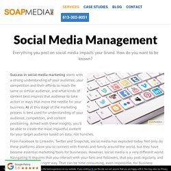 Social Media Management Company In Ottawa, Canada