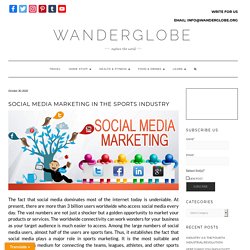 Social Media Marketing in the Sports Industry