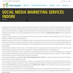 Social Media Marketing Services Indore