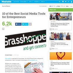 10 of the Best Social Media Tools for Entrepreneurs