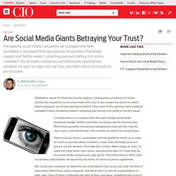 Are Social Media Giants Betraying Your Trust?