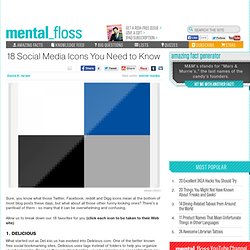 mental_floss Blog » 18 Social Media Icons You Need to Know