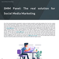 Social Media Marketing