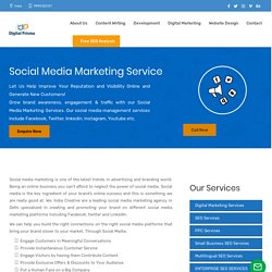 Social Media Marketing Agency in India - SEO Expert in India