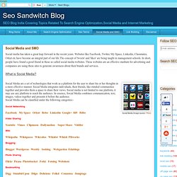 Seo Sandwitch: Social Media and SMO