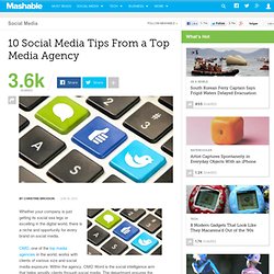 10 Social Media Tips From a Top Media Agency