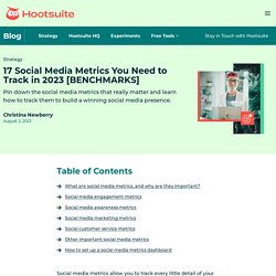 7 Social Media Metrics that Really Matter—and How to Track Them