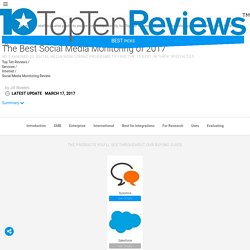 Social Media Monitoring Review 2012 - TopTenREVIEWS