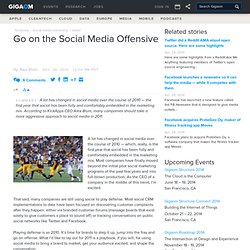 Go on the Social Media Offensive: Tech News «