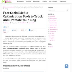 Free Social Media Optimization Tools to Track Social Media Campaigns