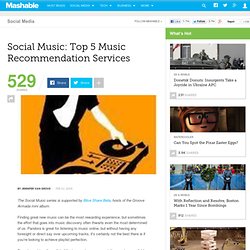 Social Music: Top 5 Music Recommendation Services