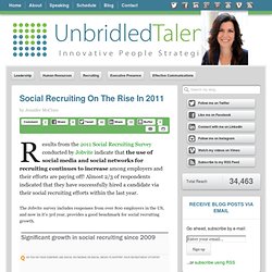 Social Recruiting On The Rise In 2011