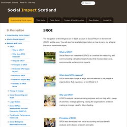 Social Impact ScotlandSocial Impact Scotland