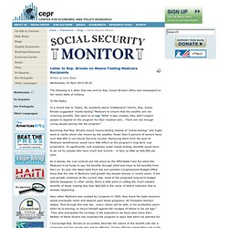 Social Security Monitor