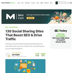 50+ Social Sharing Sites That Boost SEO & Drive Traffic