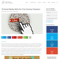 10 Social Media Skills for 21st Century Teachers