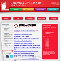 Social Studies 6 Resources