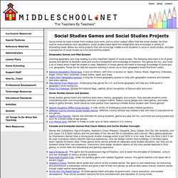 Find Social Studies Games and Social Studies Projects