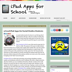 5 Good iPad Apps for Social Studies Students